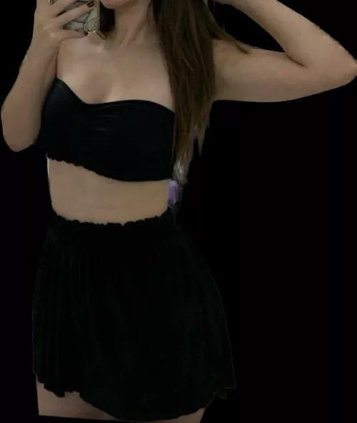 Easy access Saturday outfit, it started with a car sex. Do you like it? by No-Serve-439