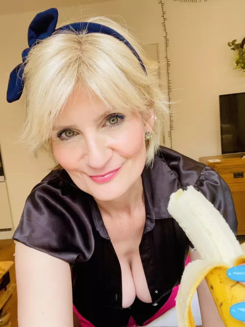 I do love a nice big banana for breakfast! Really fills me up! by LAURENSPENCERUK