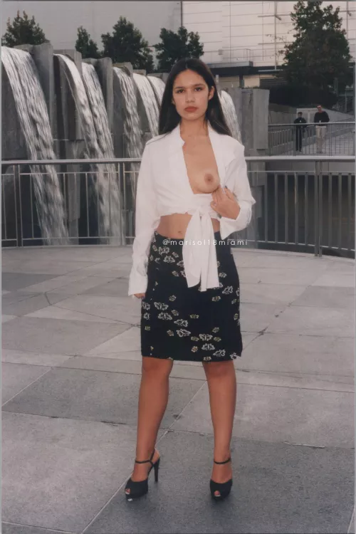 I love flashing my tits at the city... I think everyone enjoyed it too by Marisol18Miami