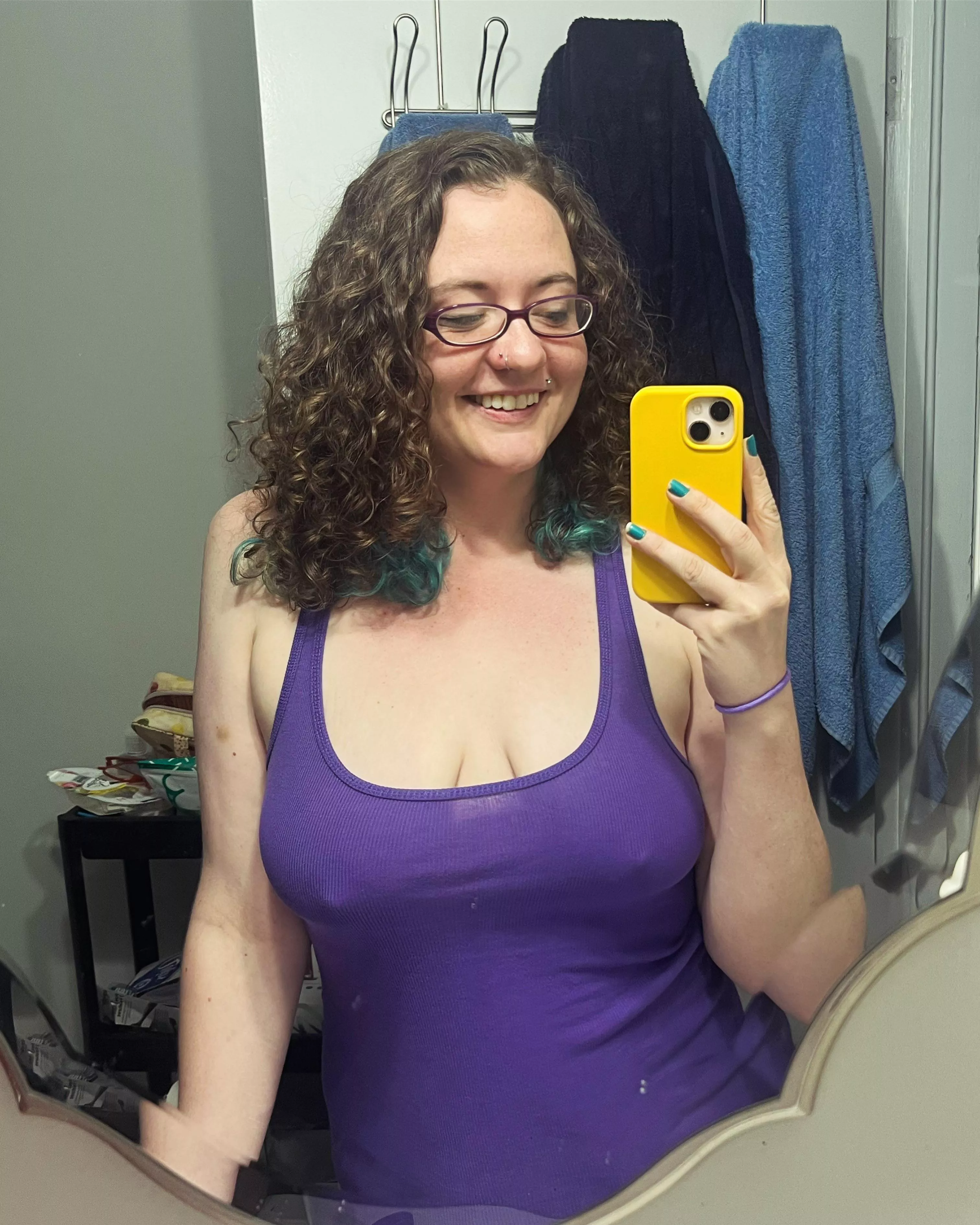 I love when tank tops get old and thin  posted by Druglord_Karen