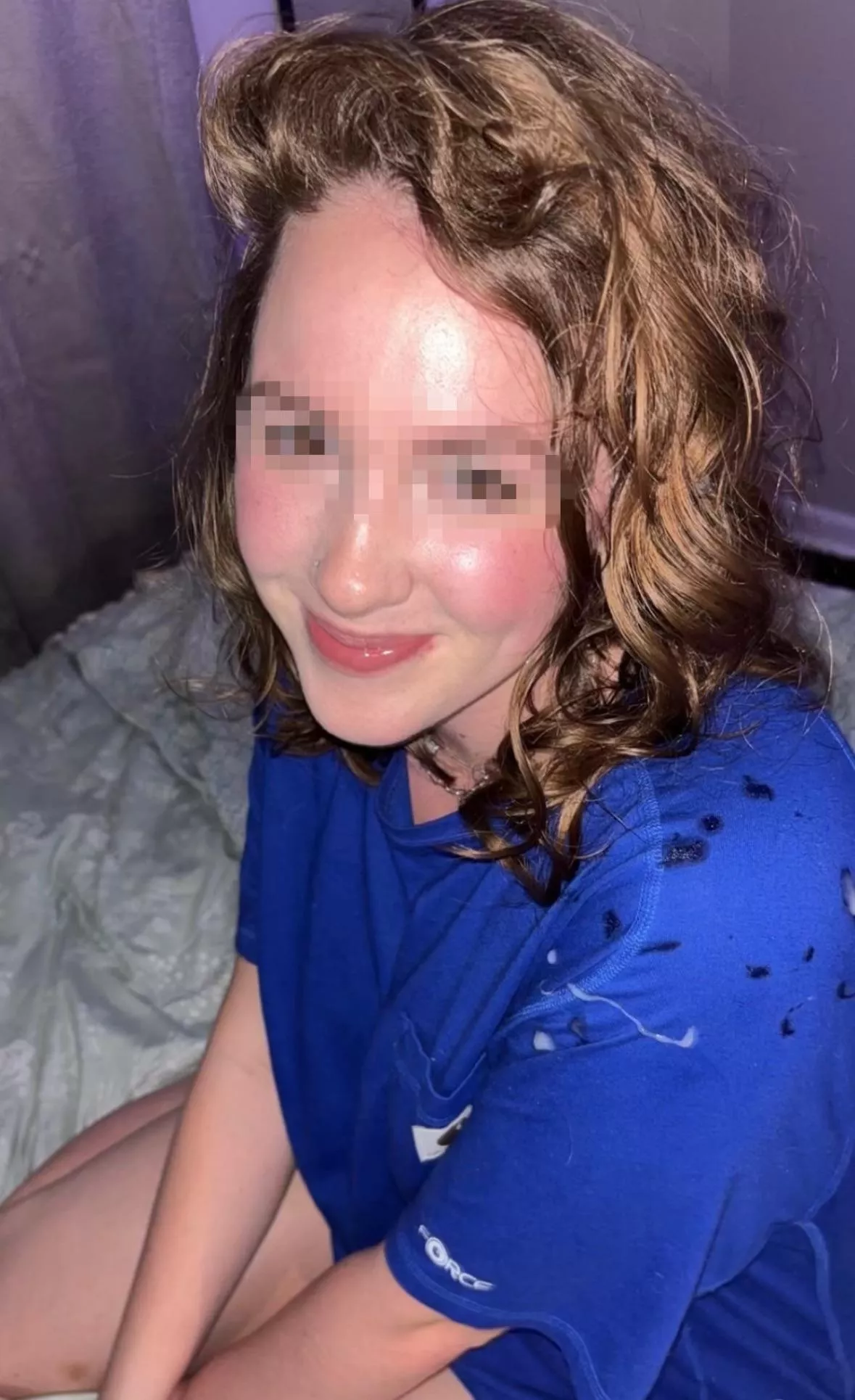 I wonder if my grin makes me look innocent  posted by lilmissgangbang