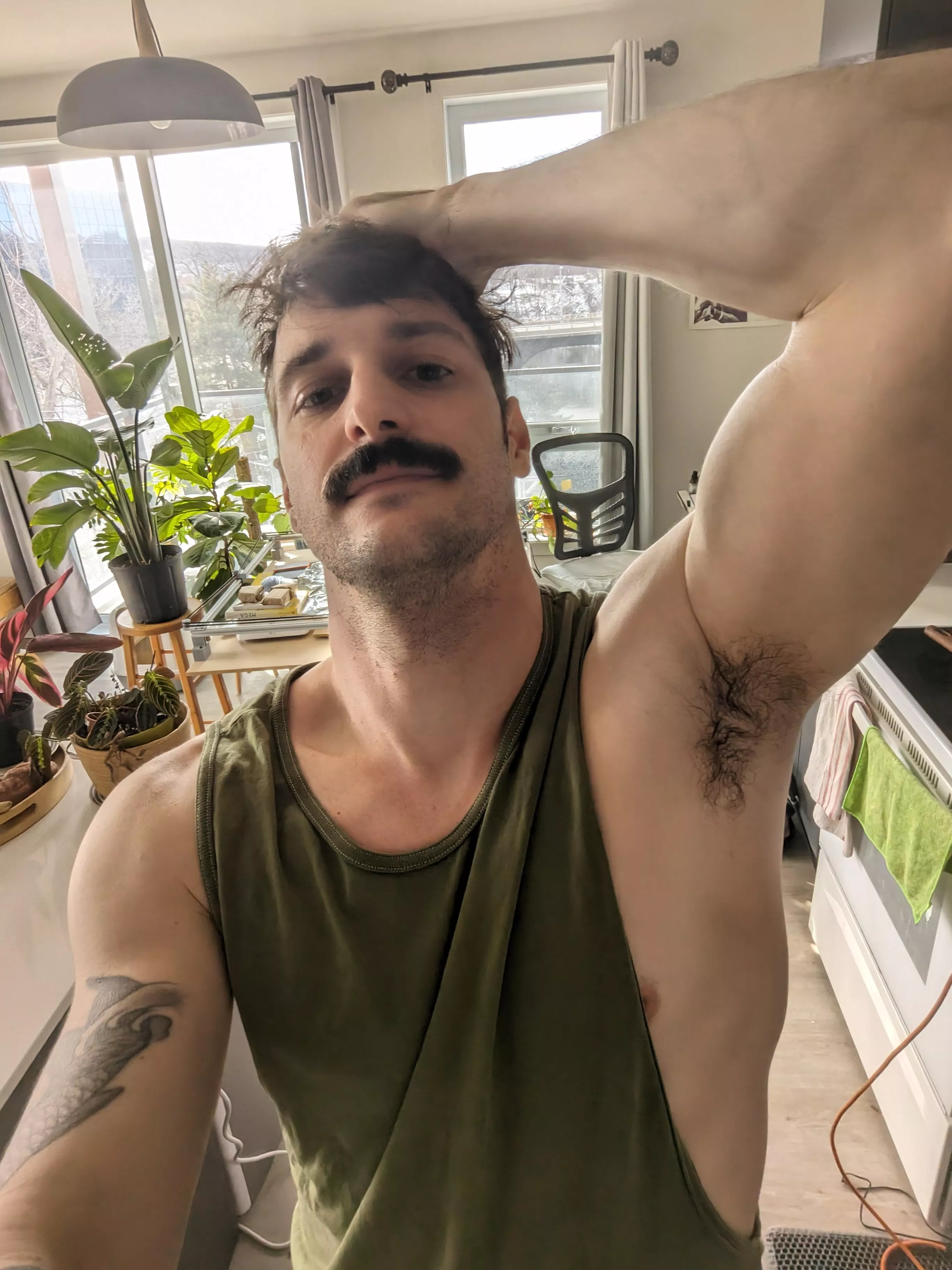 just back from the gym, and i didnt really feel like showering posted by OutsideDrive9784