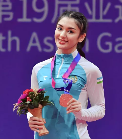 Laylokhon Sobirova - Uzbek freestyle wrestler by BusyFlower9