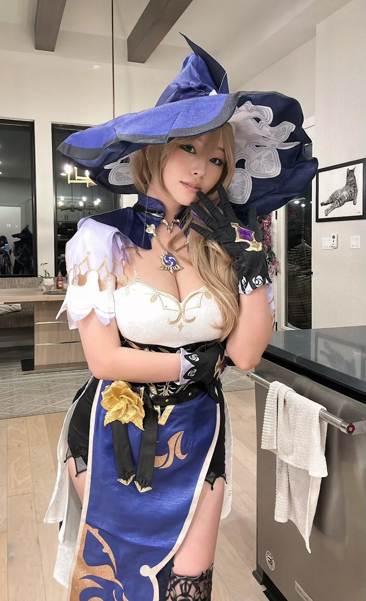 Lisa from Genshin Impact by Hyoon  posted by Bjoernsen1998