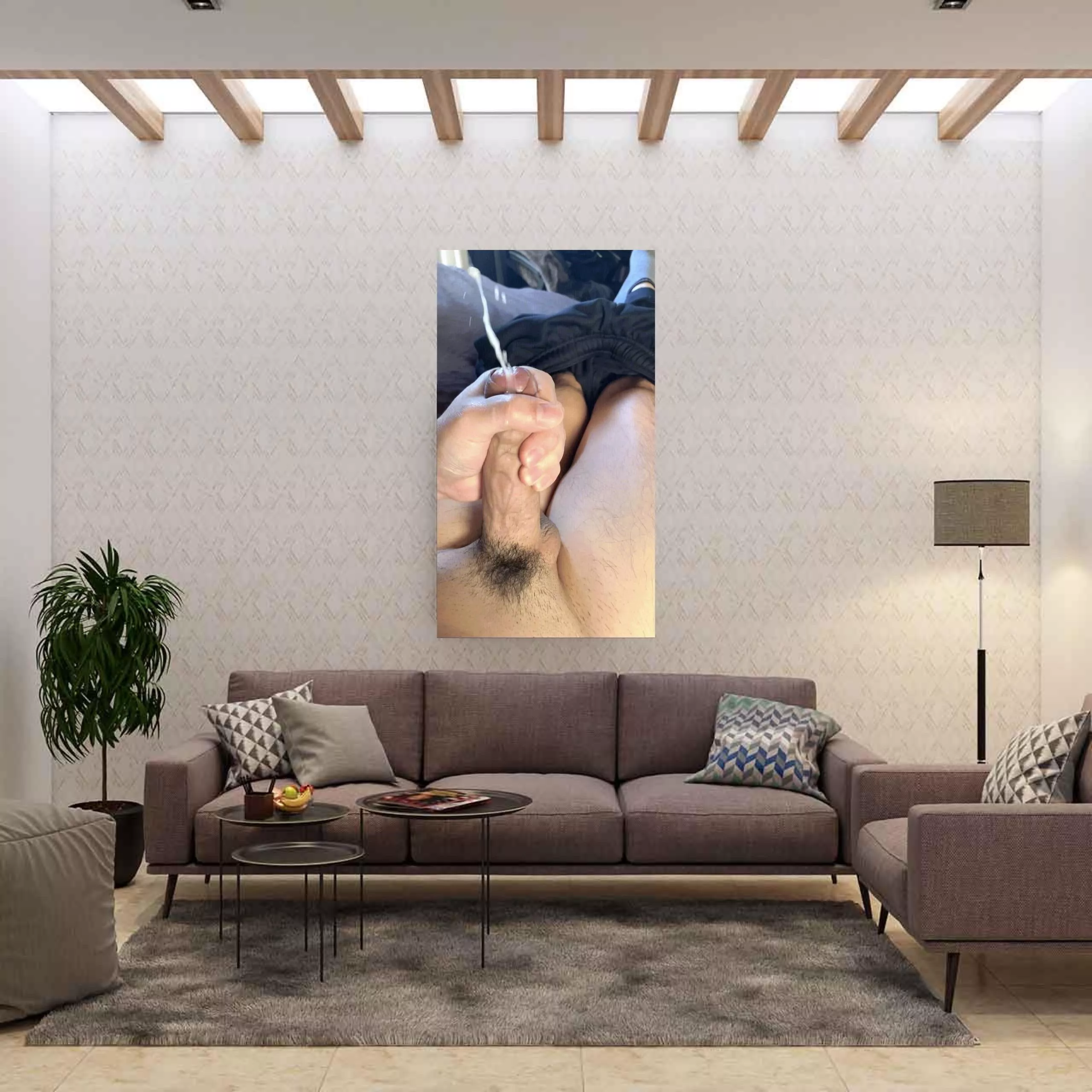 Living room art posted by Reddit-Preference