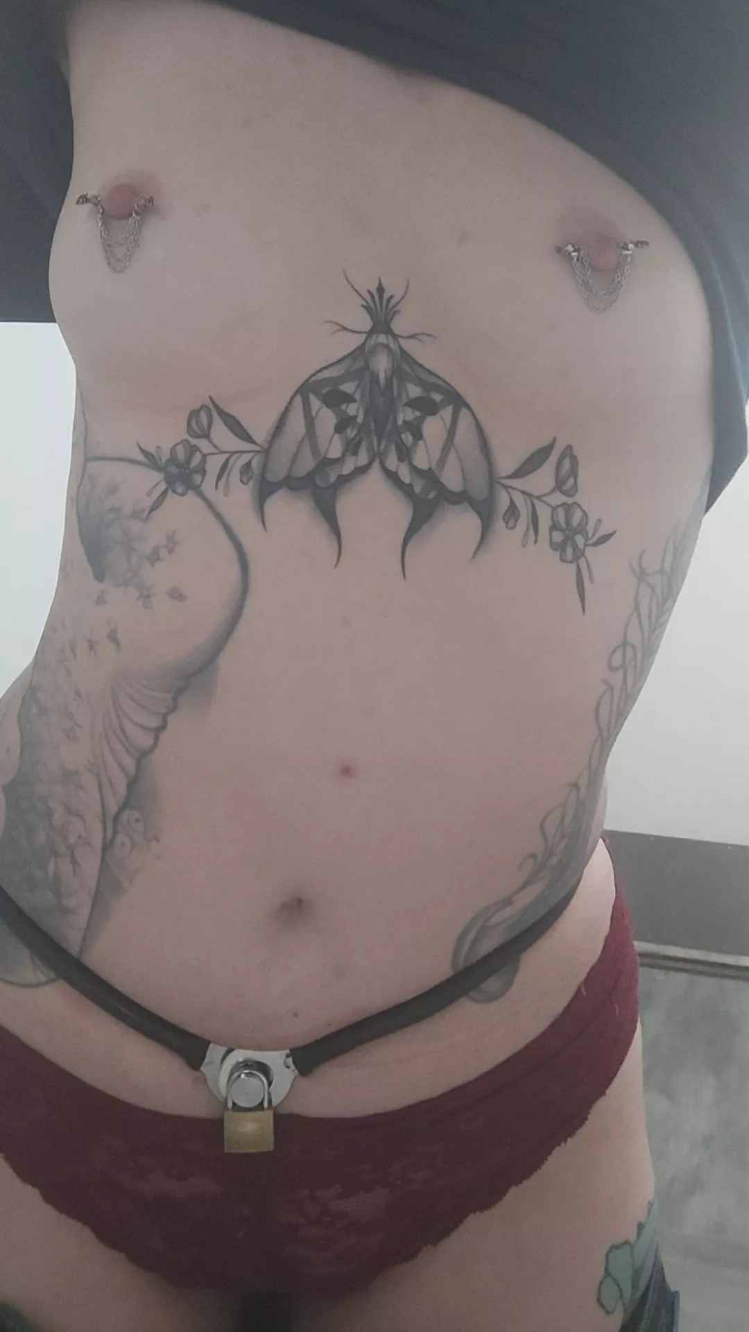 Locked at work  posted by DaddysKitten0229