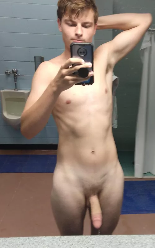 Locker room selfie  by PatientFront8495
