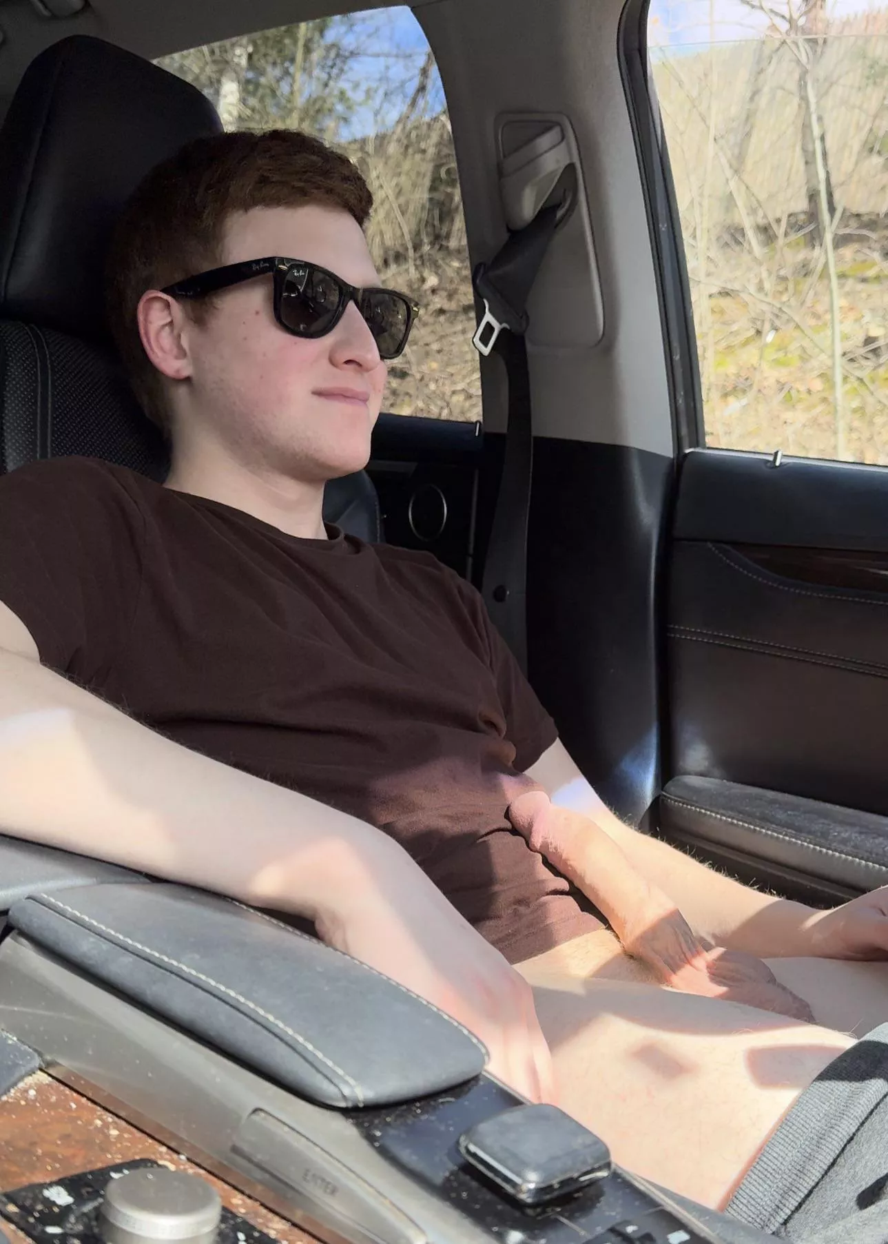 My cum is ready to explode at the thought of someone catching me 👀 posted by brandon_bator