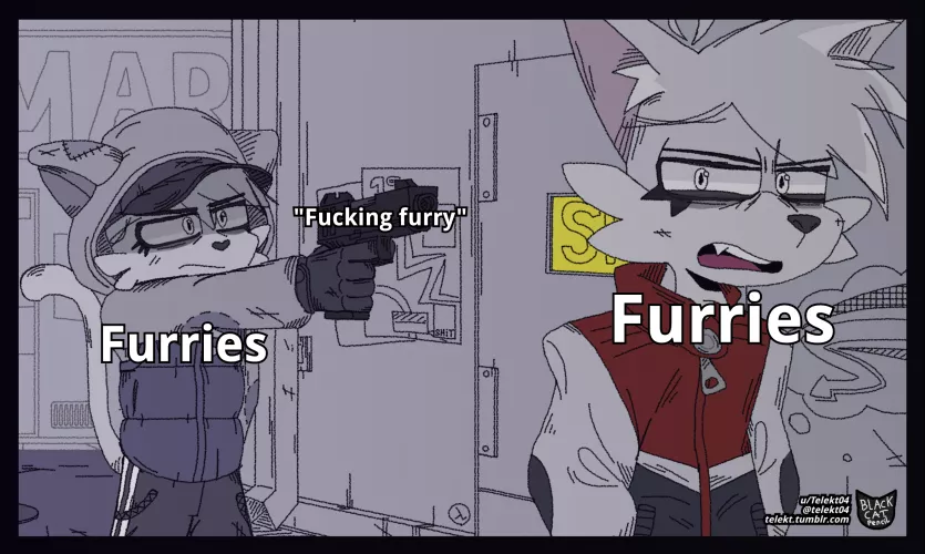 [OC] It’s all been furries the whole time!? by Telekt04