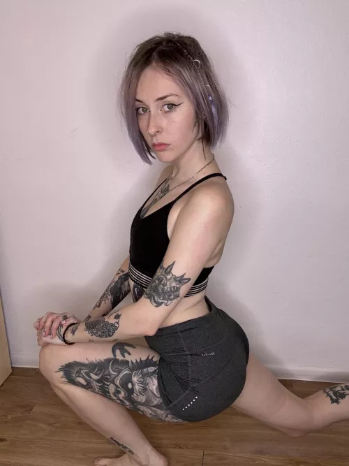 Oh, you've noticed my yoga practices by Womanlyclary12