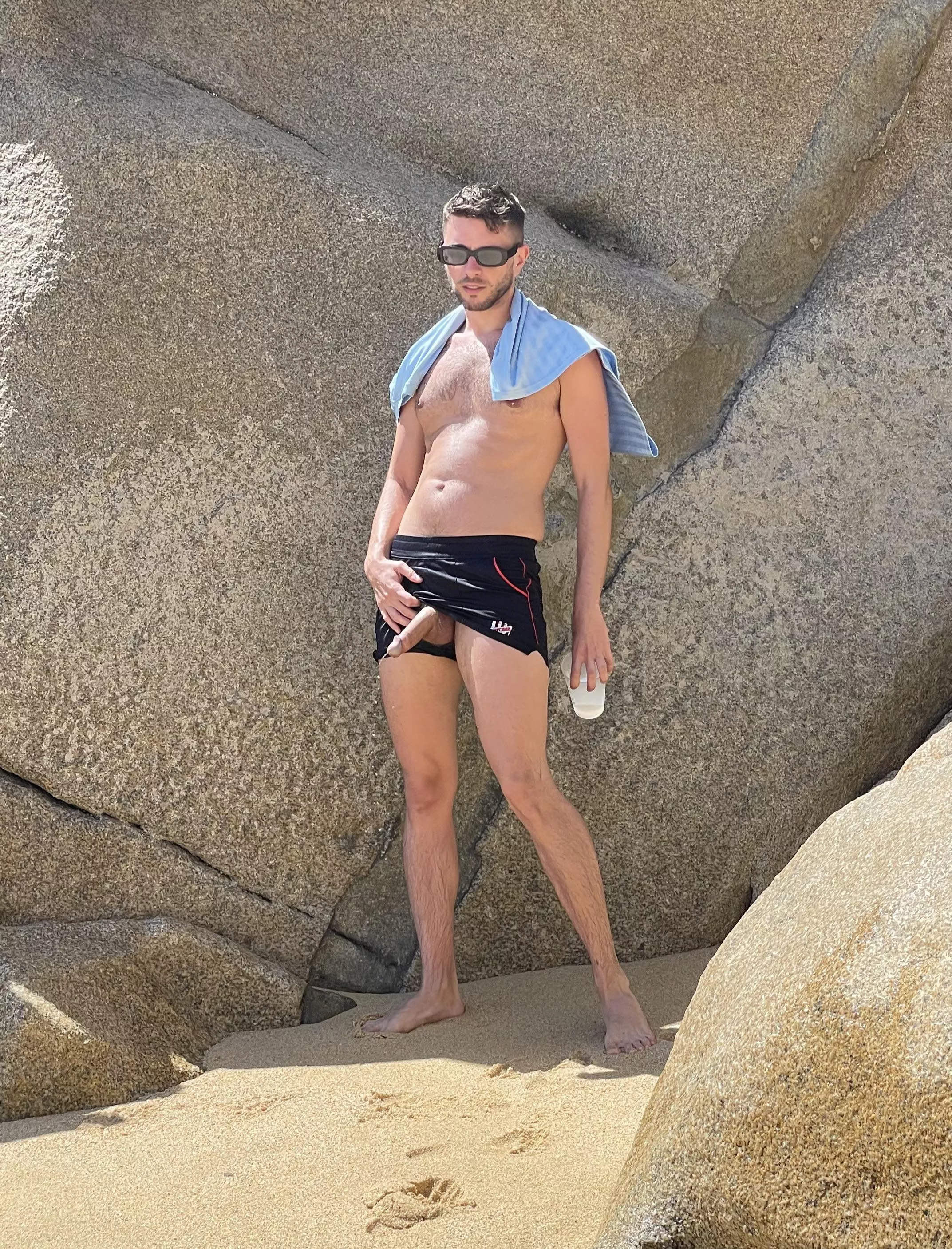 Pissing on the beach posted by Agreeable-Opposite26