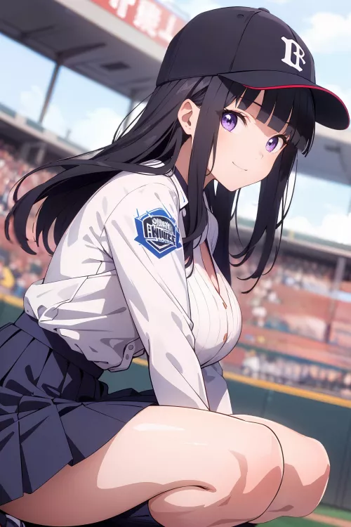 Softball Player by CheetahSperm18