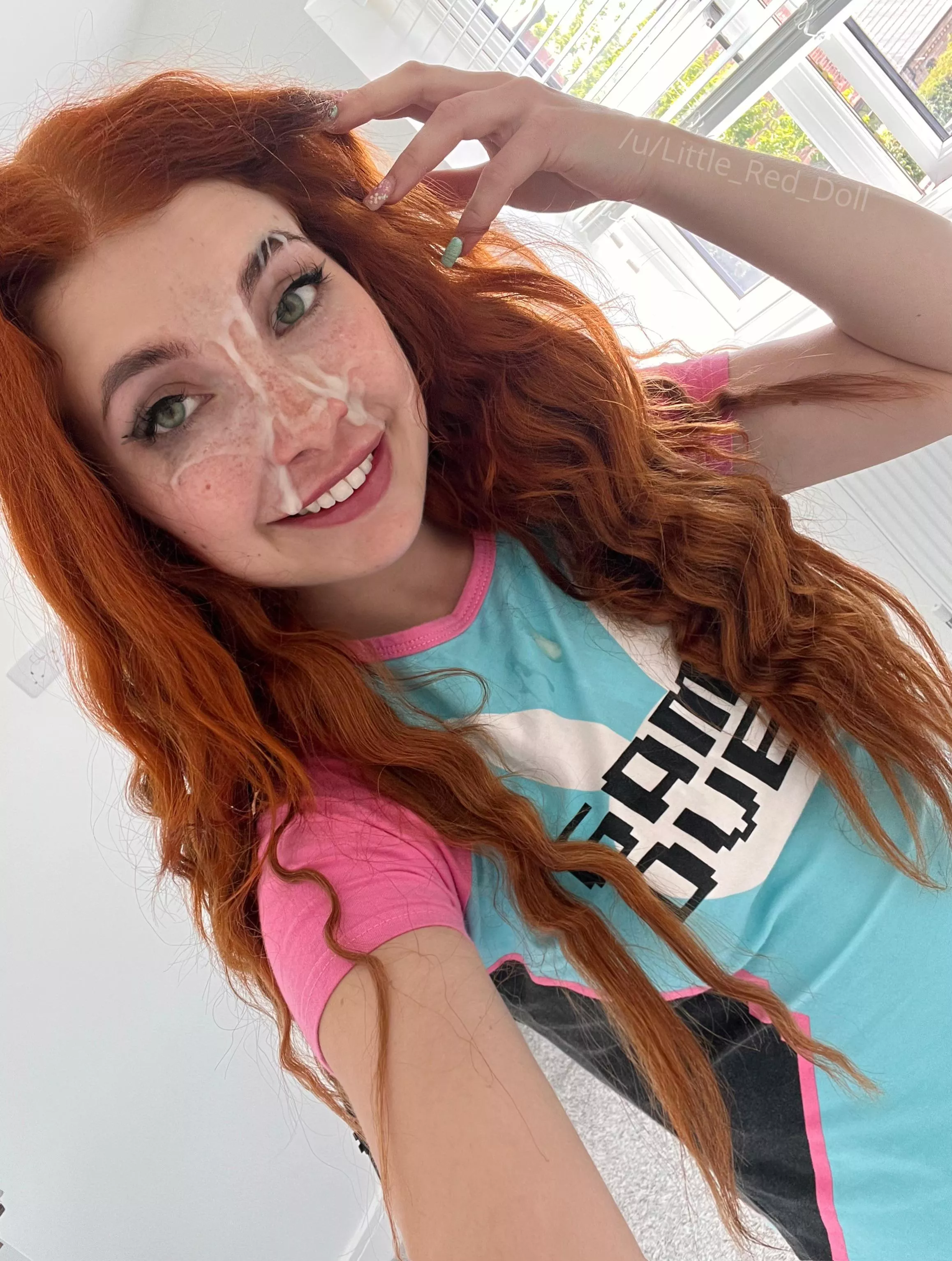 Think you could give me a bigger load? 💦👩🏻‍🦰 posted by little_red_doll