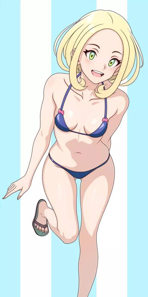 Bikini Babe Viola [Pokemon] by A_MASSIVE_PERVERT