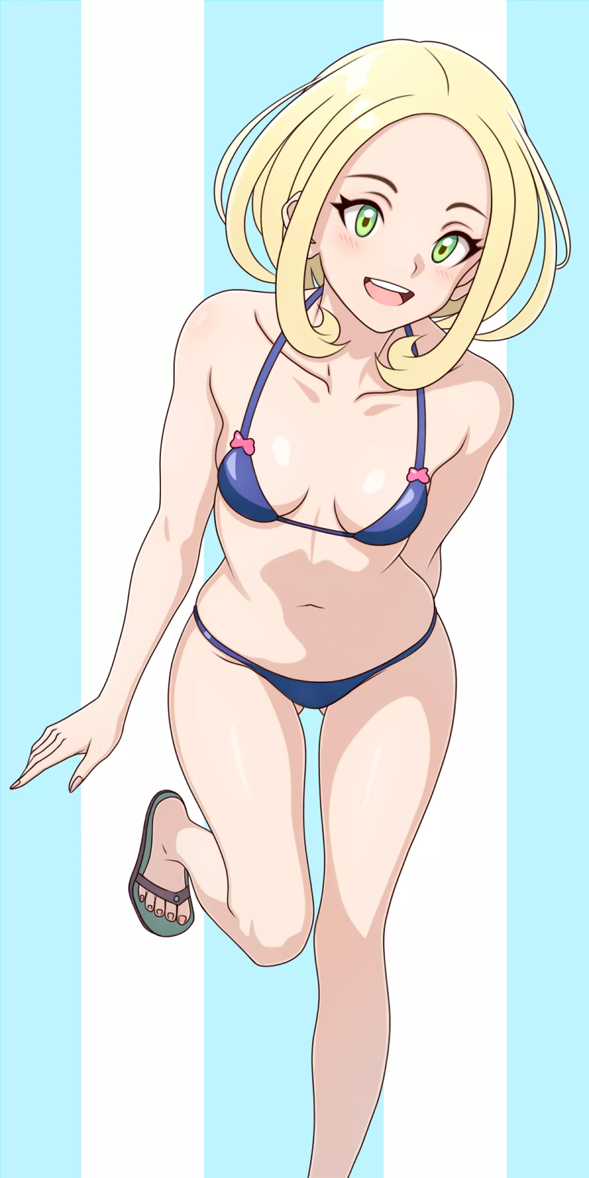 Bikini Babe Viola [Pokemon] posted by A_MASSIVE_PERVERT