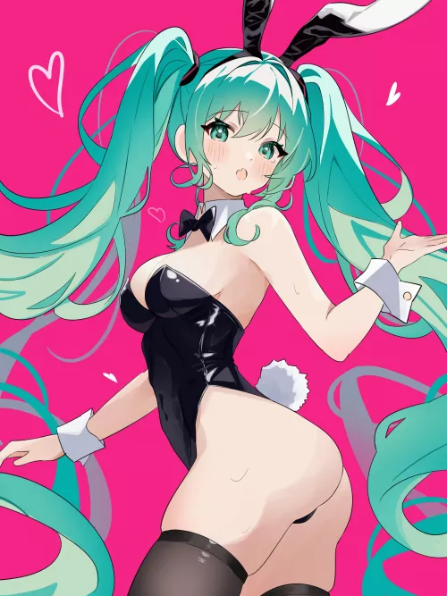 Bunny Girl Hatsune Miku by IDMRecursion