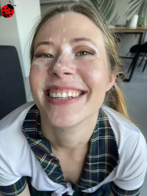 Covered in cum
 by EmilyTheLadybug