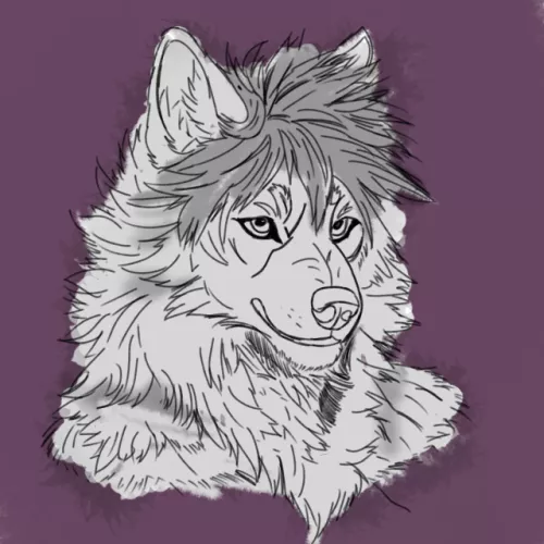 Fluffy Dude (by me)  by Crims0n_Cl0ver