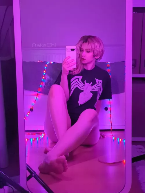 Gwen Stacy [Spider-Man] by BakaChi by thecatpog