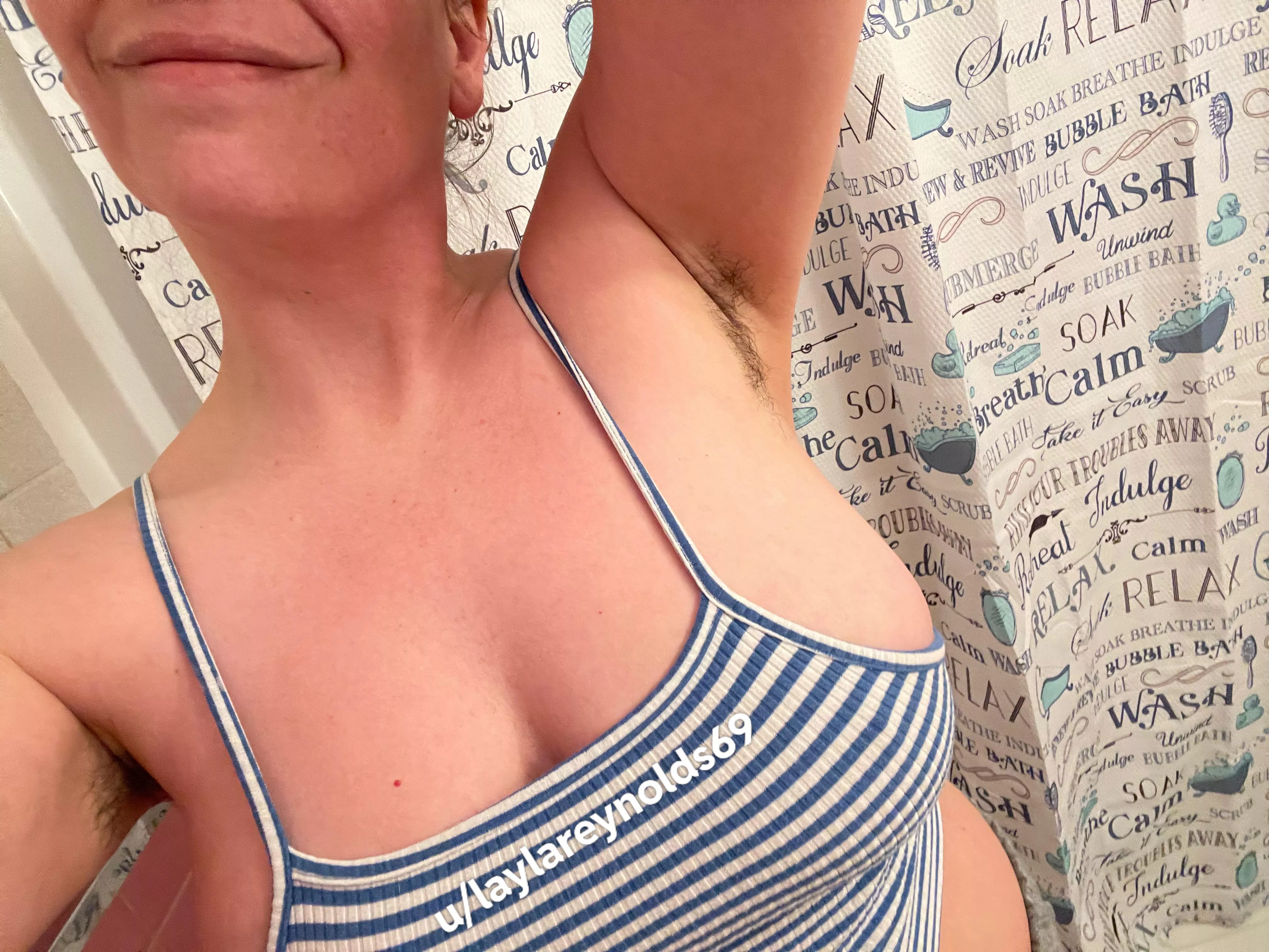 I can tug my armpit hair, that’s how long it is! posted by LaylaReynolds69