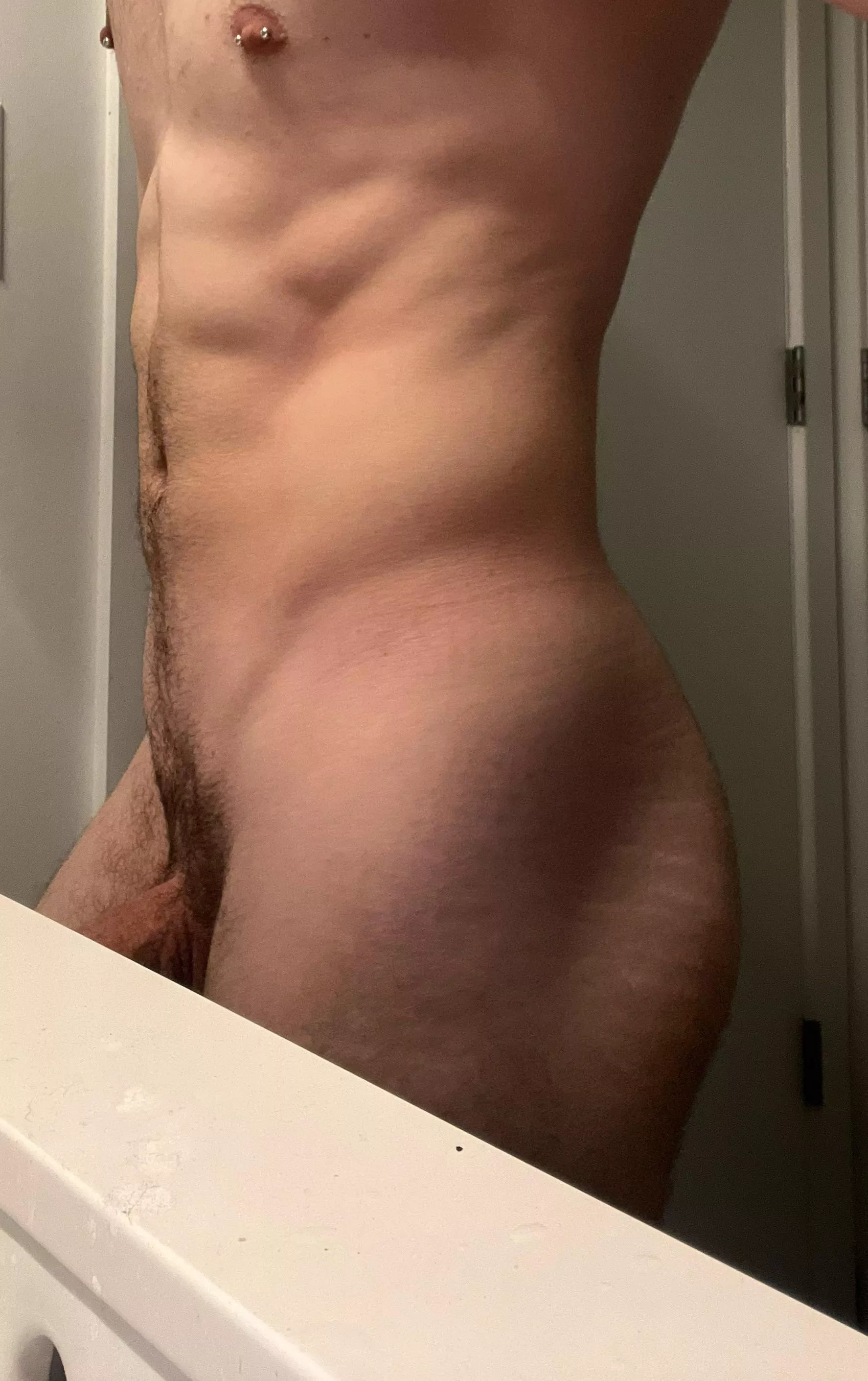 I just like a little hair on myself, don't hate it. Think about the grip on that thing! 🖤 posted by Honeyapplebear