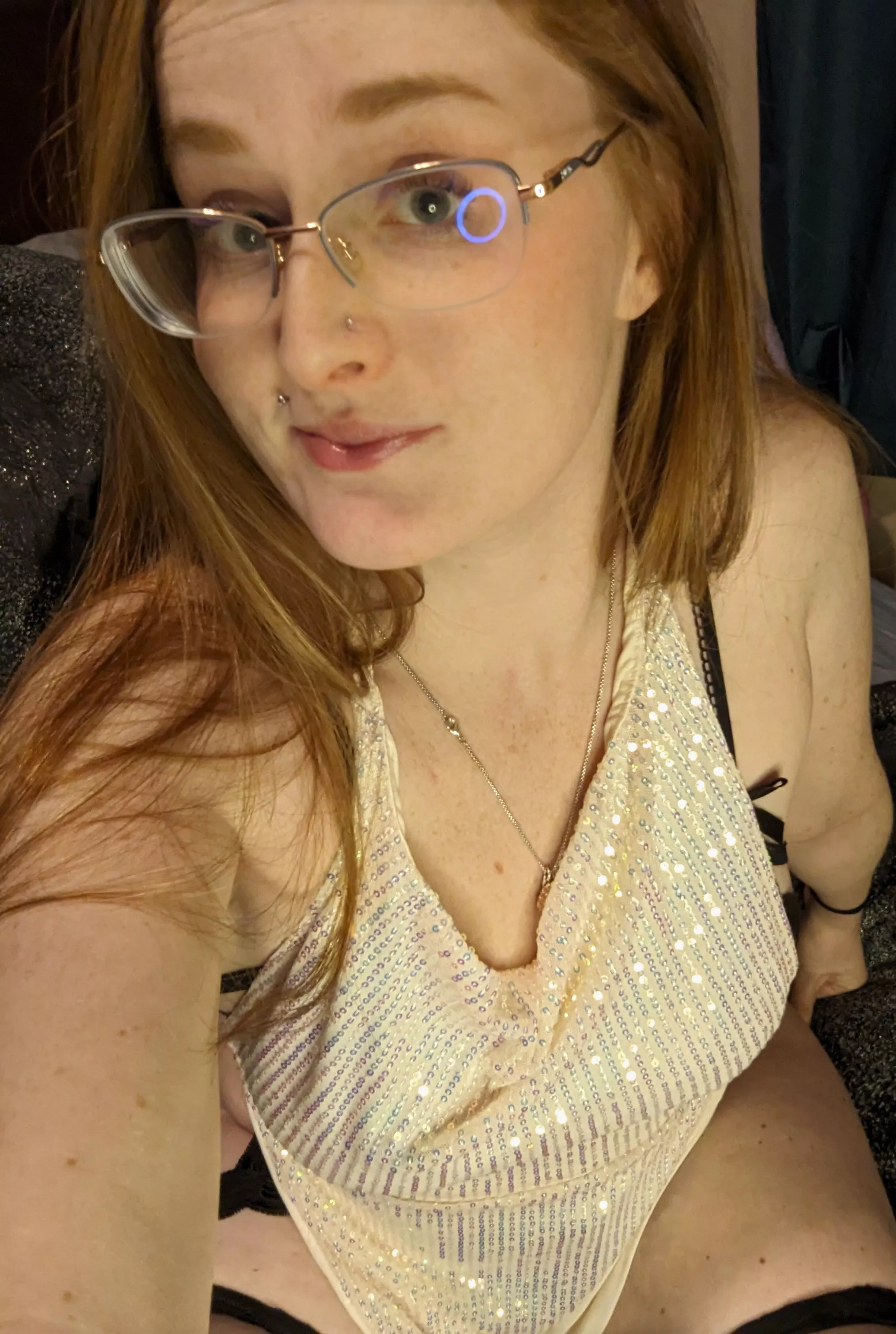 [IRTR] Nerdy with freckles.  posted by SweetRedRuby_