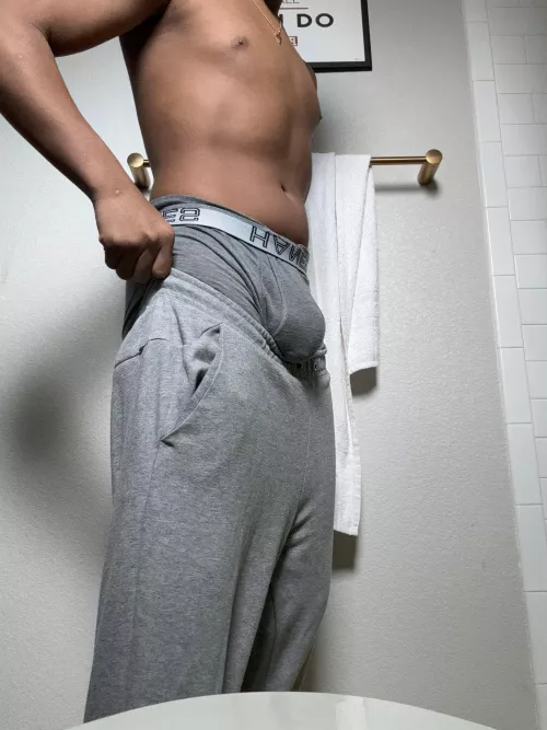 It’s hard to put on pants with all this🍆🍆 by Haunting_Gur_18