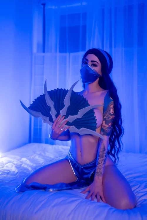 Kitana from Mortal Kombat by Waifu Korra by waifu_korra_