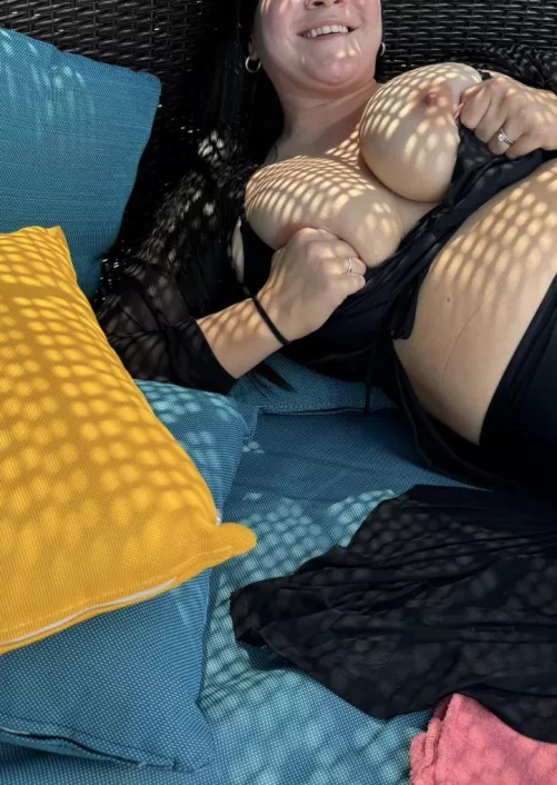 Laughing because I got caught taking this pic on our honeymoon cruise by sexydxvil96xx