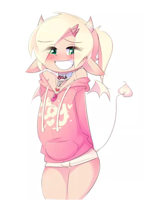 Looking cute (t-hoodie) by buddder1738
