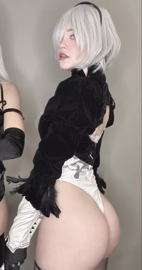 My 2b Cosplay :) by Emfoxpng