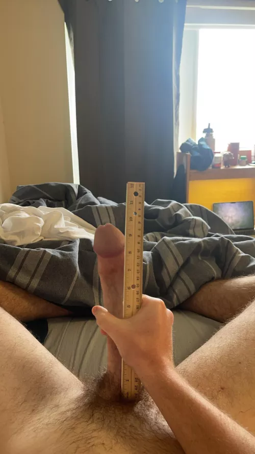 my first measuring pic at 19 years old  by longdong119