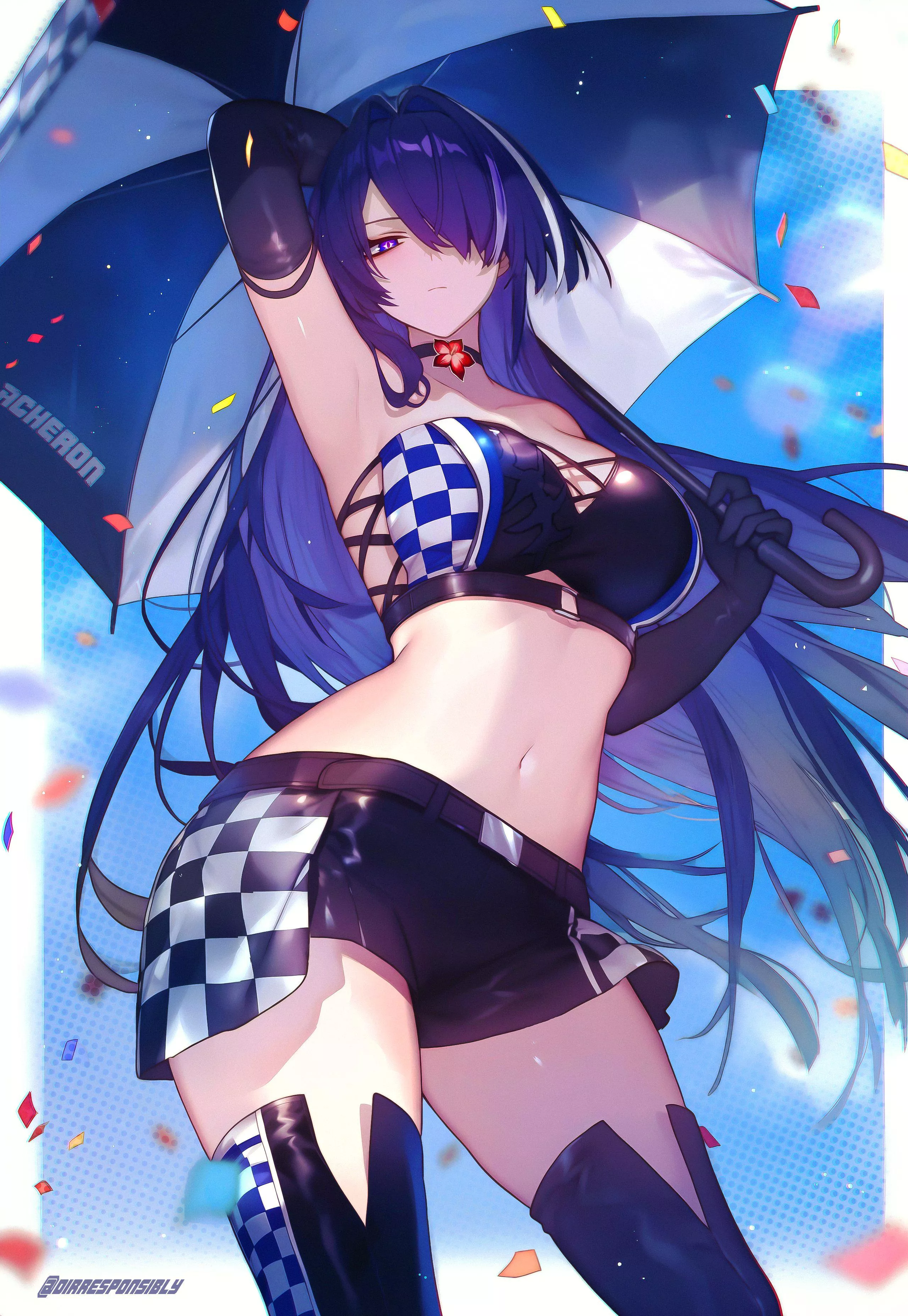 Race Queen Acheron  [Honkai Star Rail] posted by CheetahSperm18