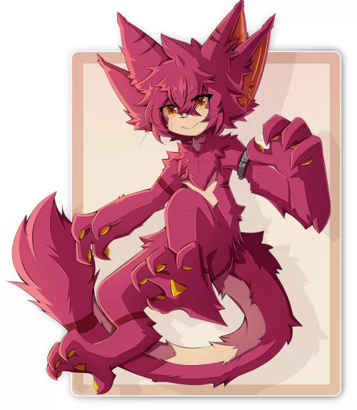 The critter (Art by me) by Fellryx