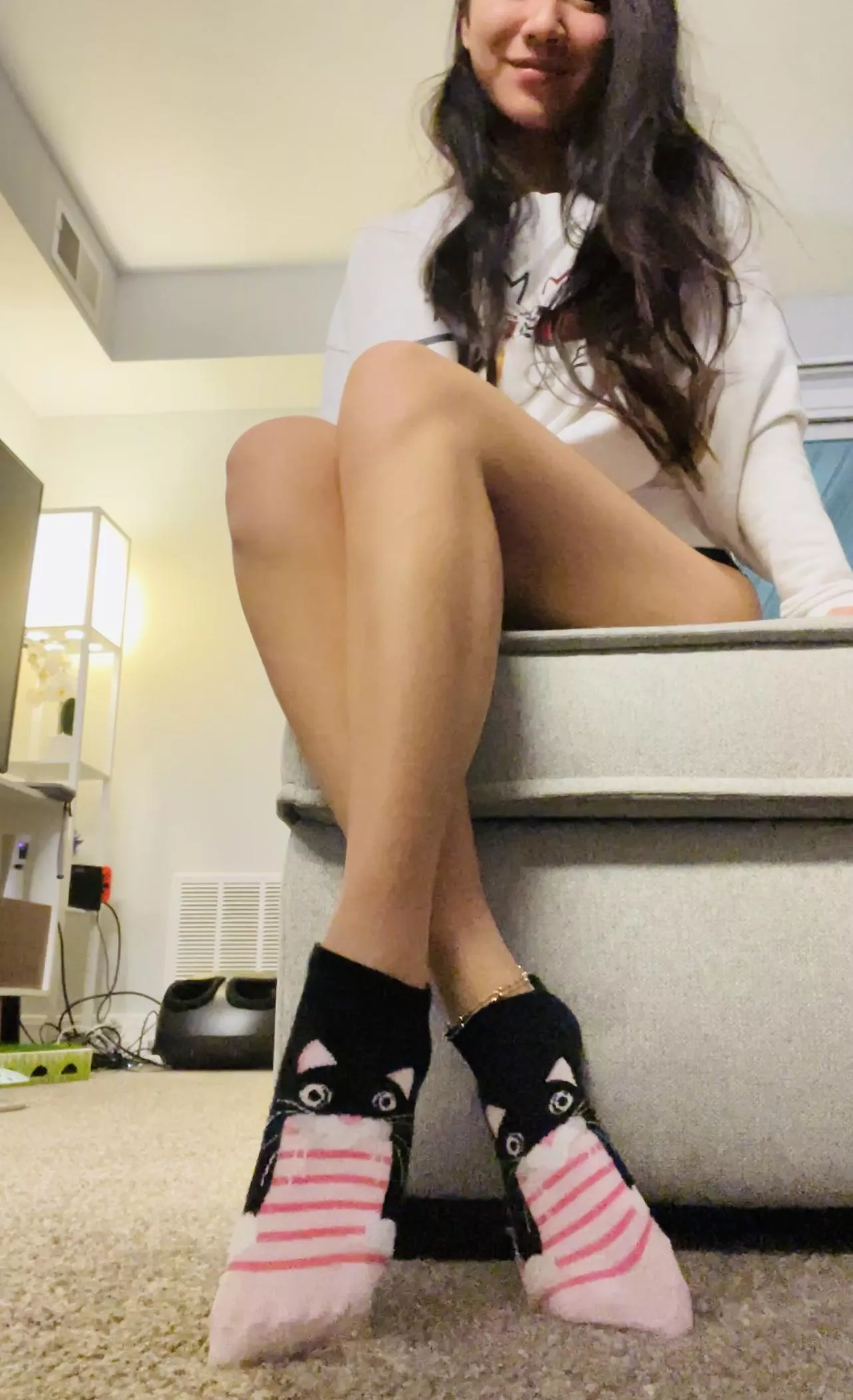 These socks are cute and smell like heaven 💜 [Selling][US] posted by Silly-Asian-Kitty