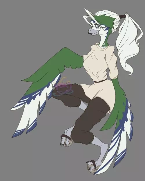 Wanted to talk about one of the races in my story! This is Melody, one of the Telsan species. by MidnightStrider27