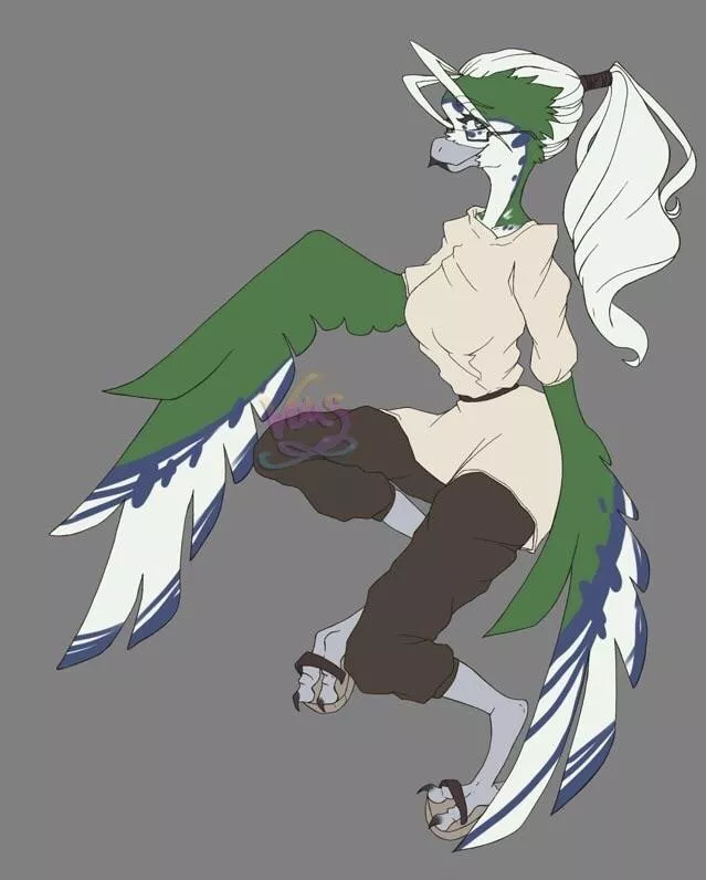 Wanted to talk about one of the races in my story! This is Melody, one of the Telsan species. posted by MidnightStrider27