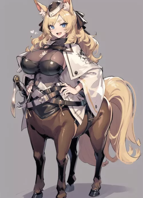 Whislash centaur (Arknights) by Jaxx1992