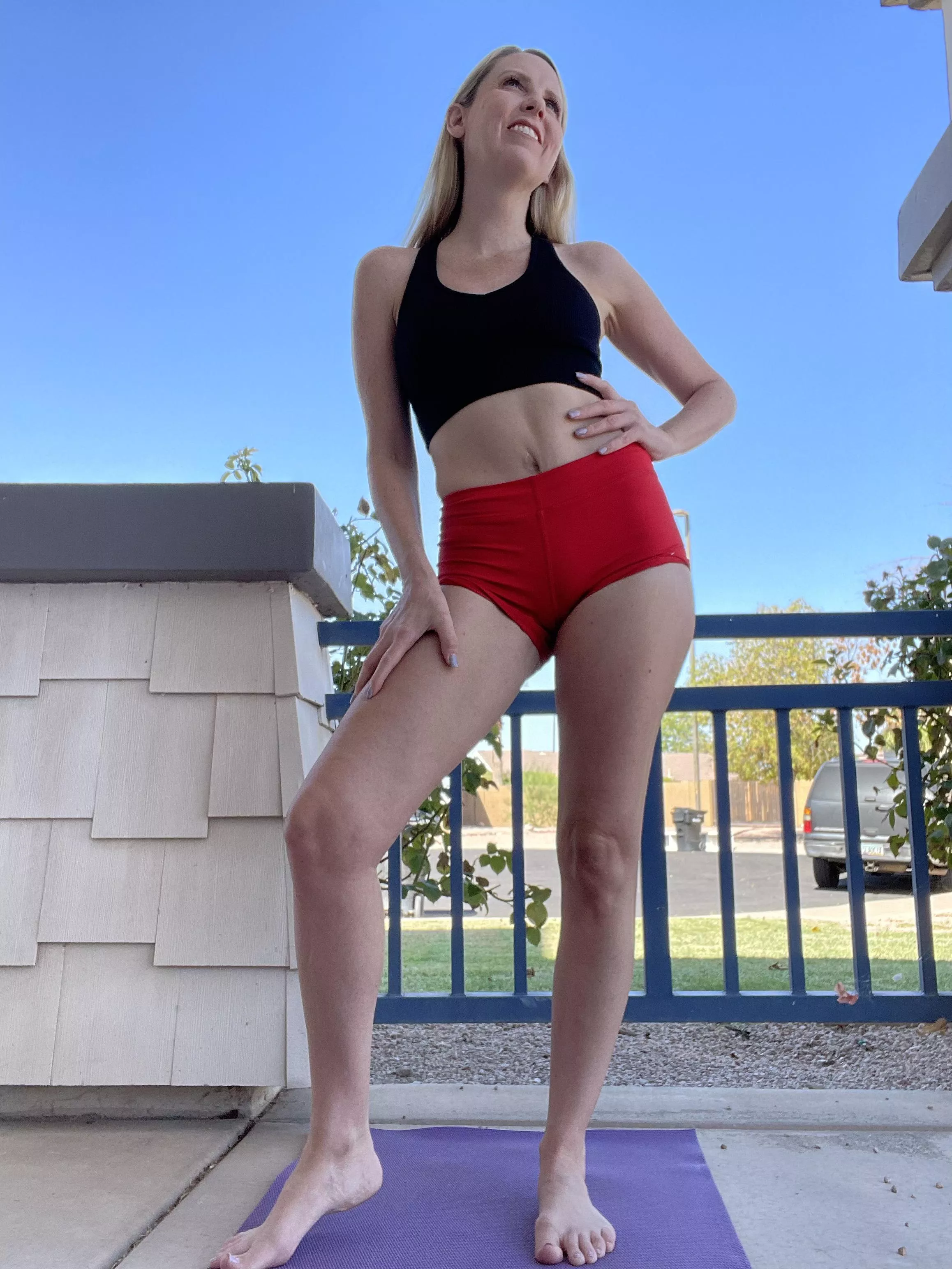 Yoga works wonders for keeping my figure in shape. It's my go-to method for maintaining this milf body of mine. @Amandastarrly posted by ProfitNeat4010