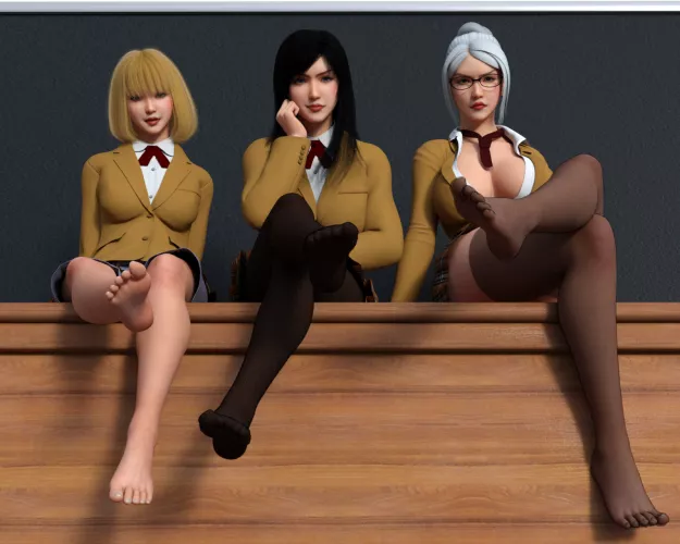 You need to learn your place is on your knees before the Underground Student Council [Prison School] (SoleMann) by SoleMann_