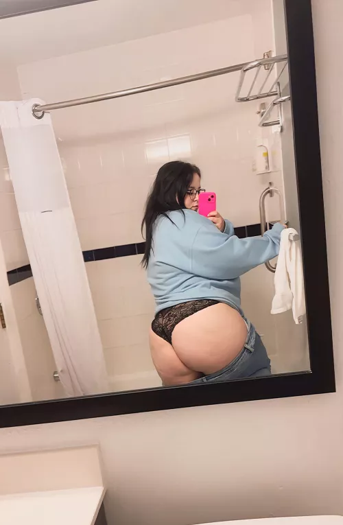 Always nervous to post a booty pic 😮‍💨 by hillaryv94