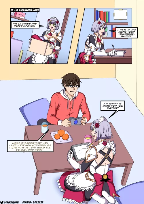 Girl is hypnotized to cosplay and behave like the character by LoudContract2700