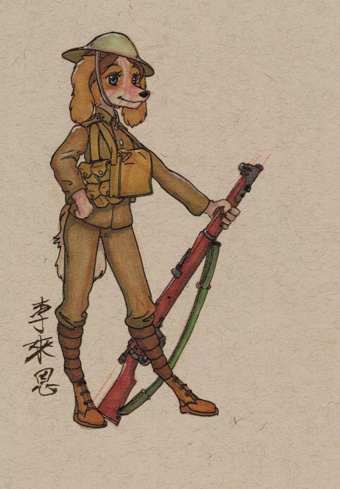 Gun Day Sunday 183! (Art By Me) posted by Pyre_Vulpine