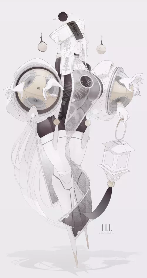 Jiangshi robo milf [original] by Zewen_Senpai