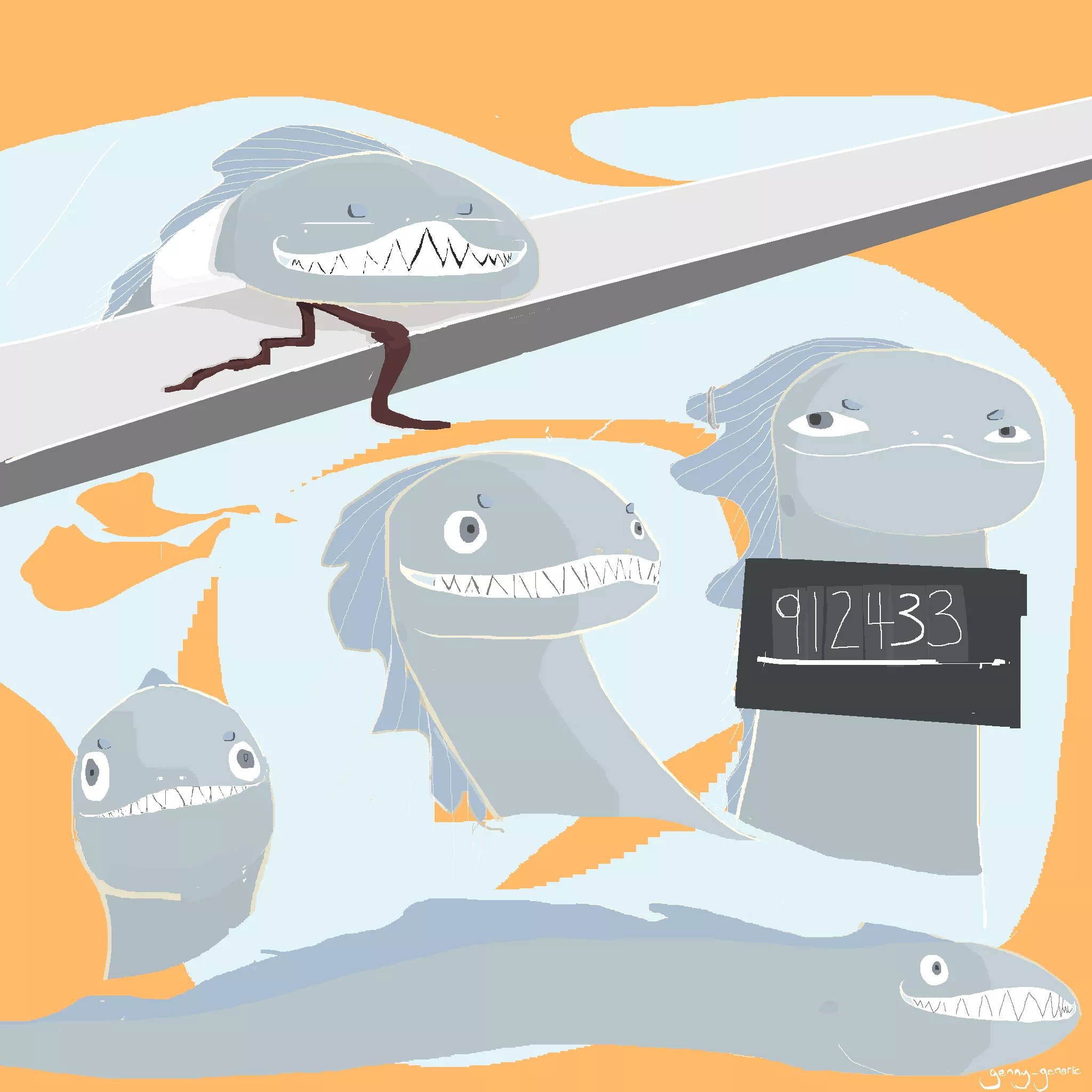 just a lil eel posted by genny_beans