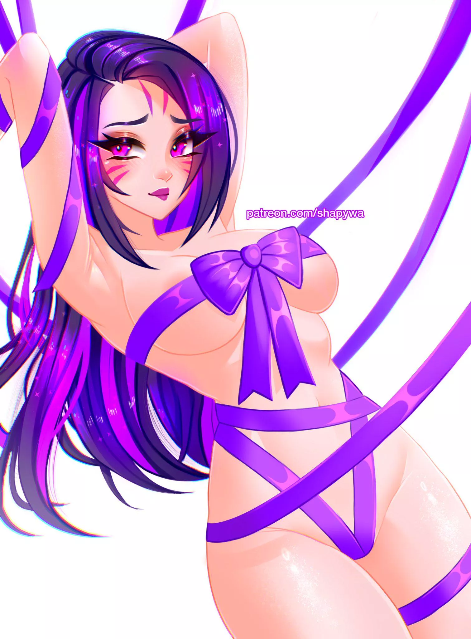 Kai'sa: “Hi love, I am your gift today and always... Open and use however you want...” (Shapy Wa) posted by Allan_Breno