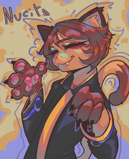 Kitten that I made for an arttrade in fc by Known_Minimum_6134