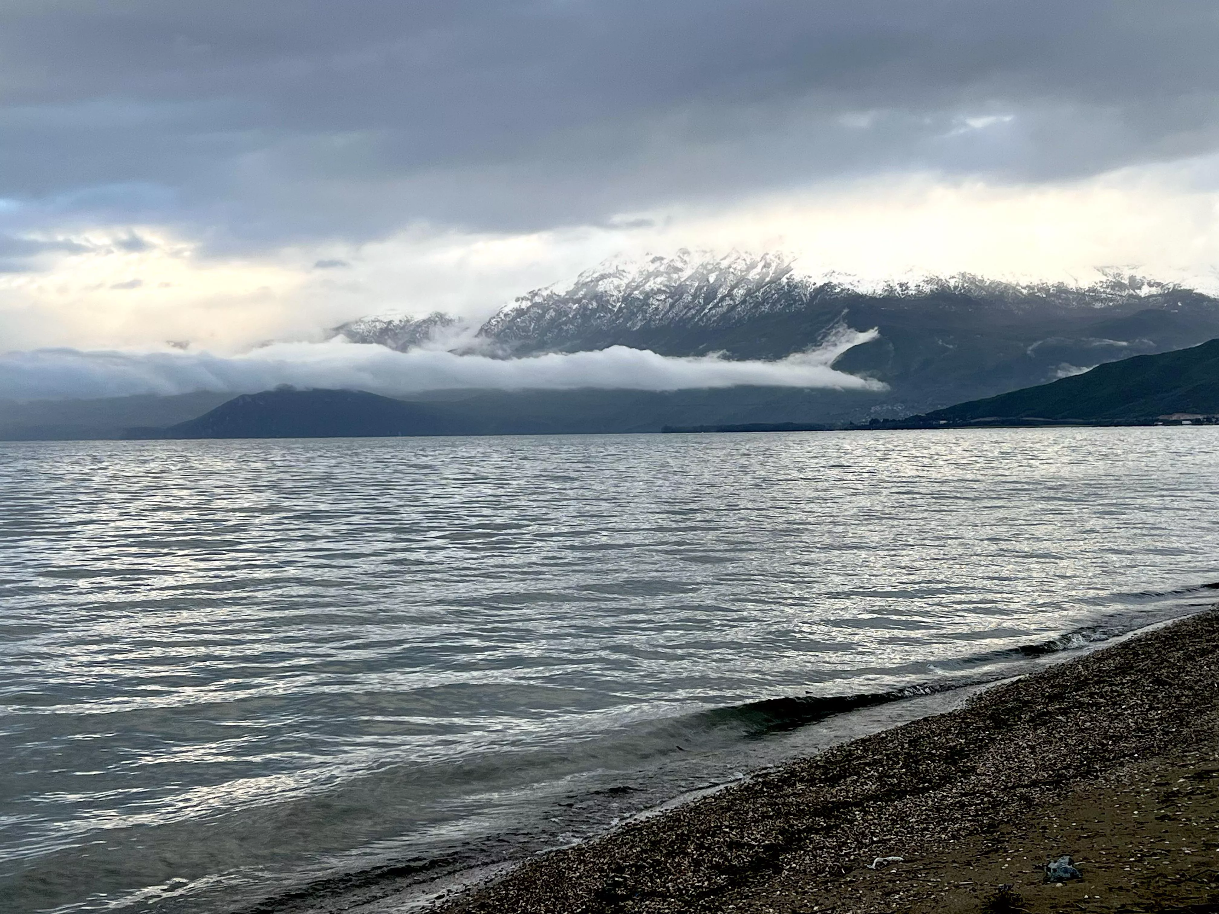 Lake Ohrid, Albania posted by Unhappy_Performer538
