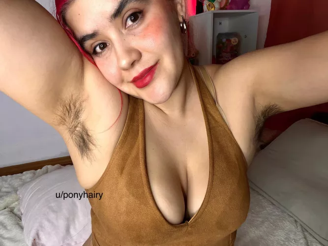 Lovely hairy armpits? by Ponyhairy