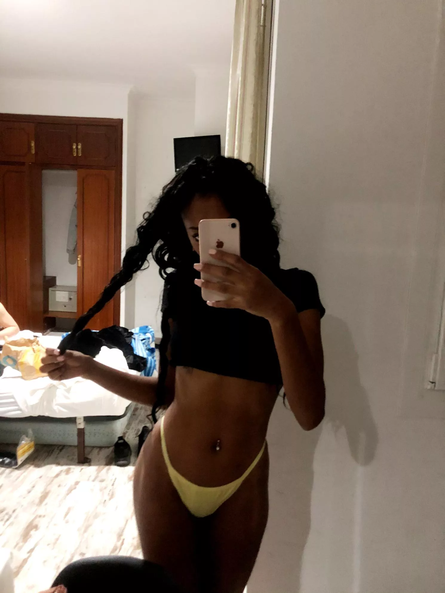 Lunch is between my legs posted by LatLinababy